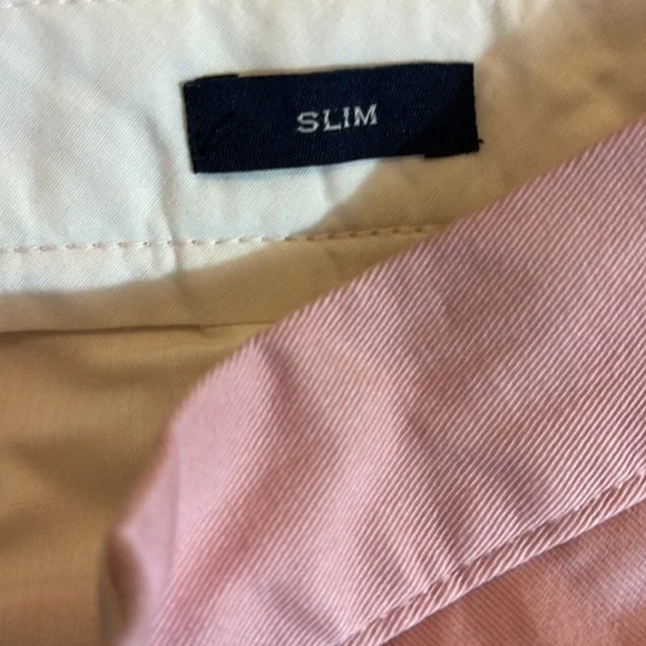 J. CREW flex slim pink pants 33X32 33 X 32 - Picture 4 of 6